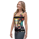 Guitar Speaks, I Listen Sublimation Cut & Sew Tank Top - Beyond T-shirts